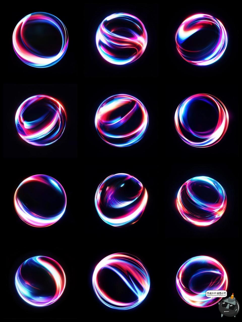 图片[9]-鱼眼镜头球形球体畸变拉伸扭曲晶体效果后期合成叠加JPG图片素材-设计猿