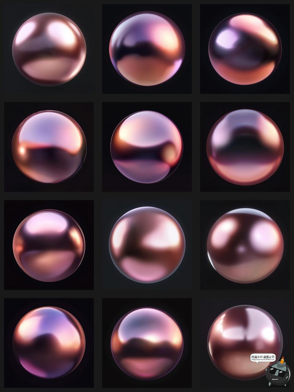 图片[11]-鱼眼镜头球形球体畸变拉伸扭曲晶体效果后期合成叠加JPG图片素材-设计猿