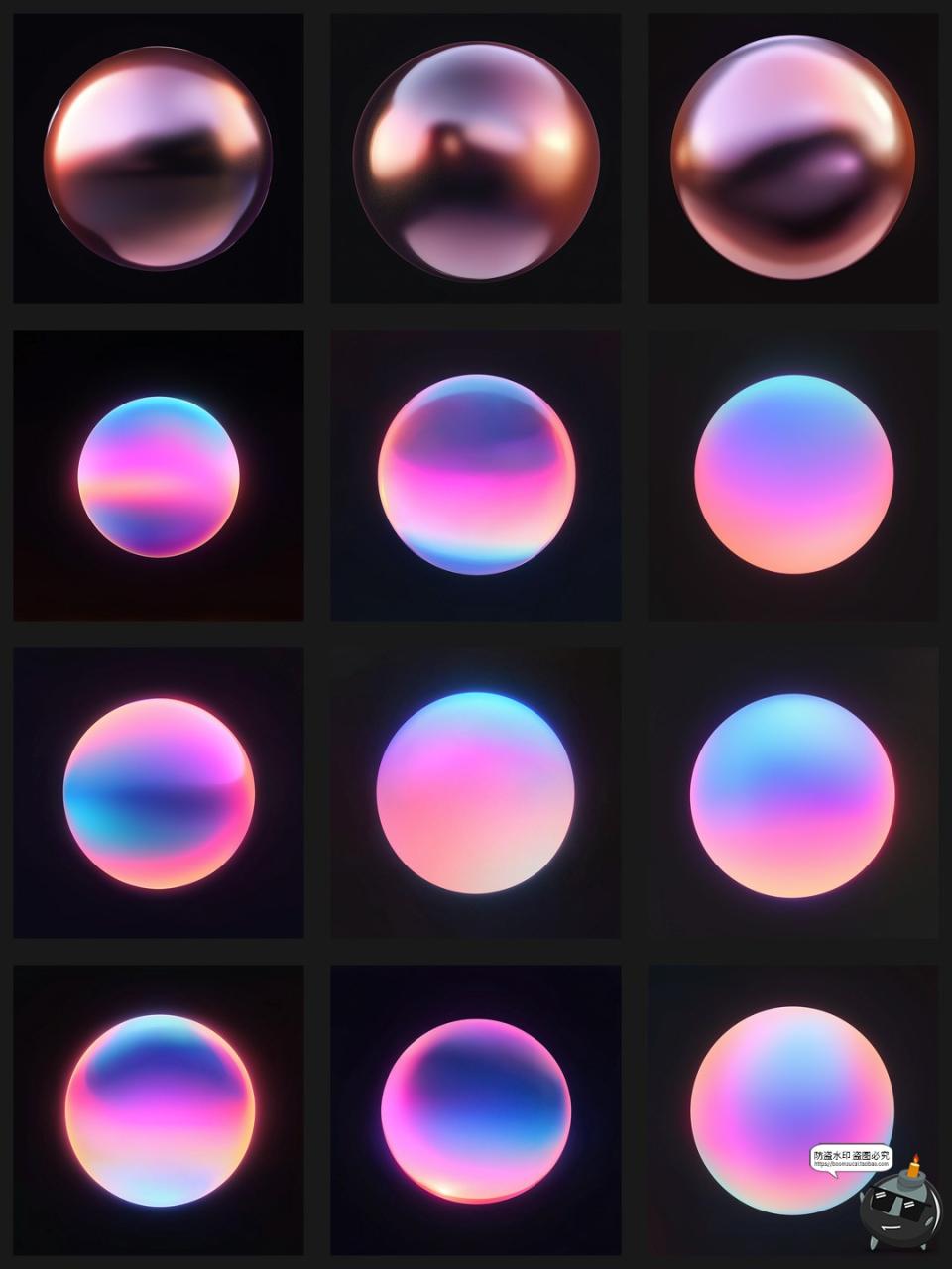 图片[13]-鱼眼镜头球形球体畸变拉伸扭曲晶体效果后期合成叠加JPG图片素材-设计猿