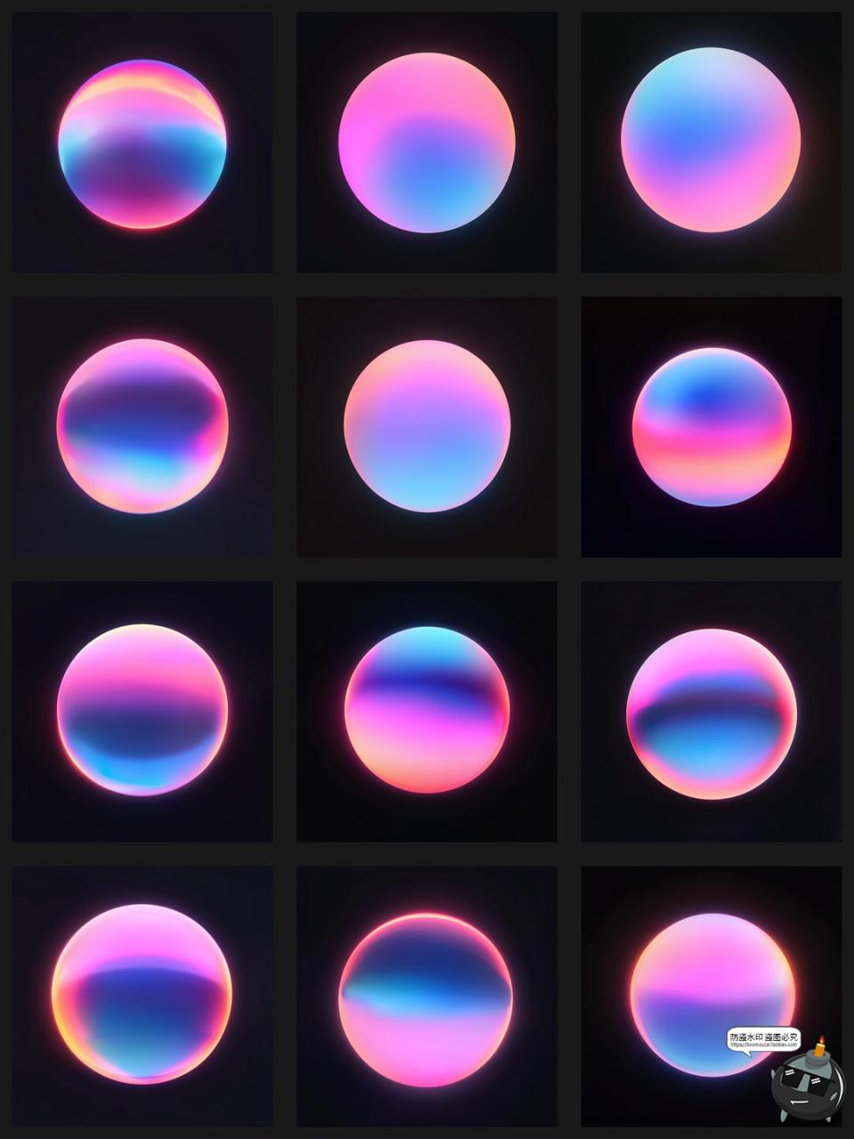 图片[15]-鱼眼镜头球形球体畸变拉伸扭曲晶体效果后期合成叠加JPG图片素材-设计猿