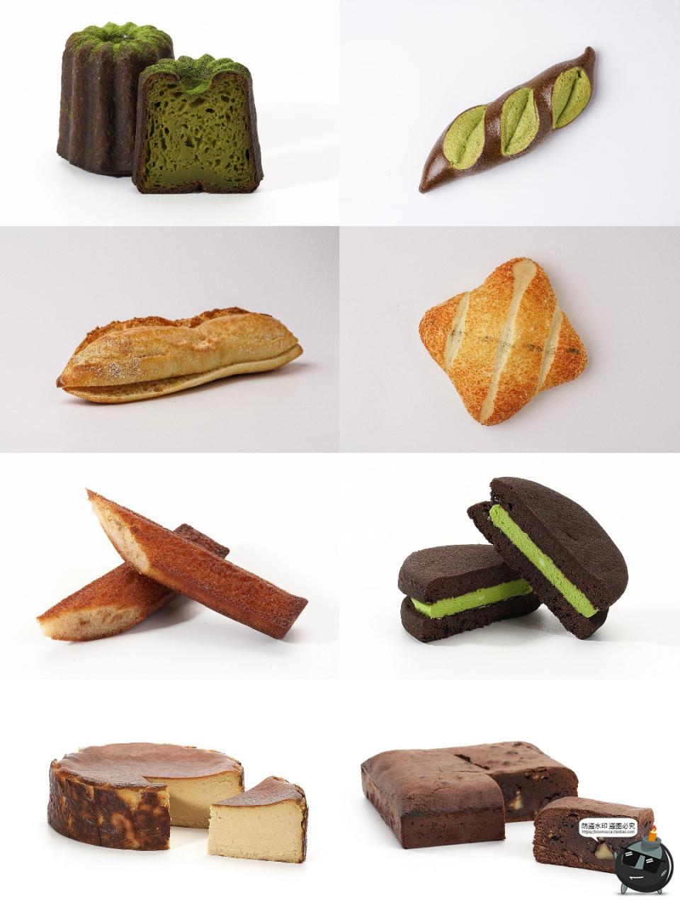 图片[13]-面包烘焙店铺下午茶肠仔包甜甜圈牛角包小吃白底商品JPG图片素材-设计猿