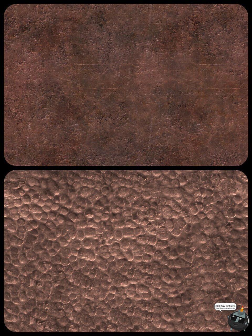 图片[3]-复古金属紫铜纹复古艺术无缝拼贴纹理底纹纸纹贴图JPG图片素材-设计猿