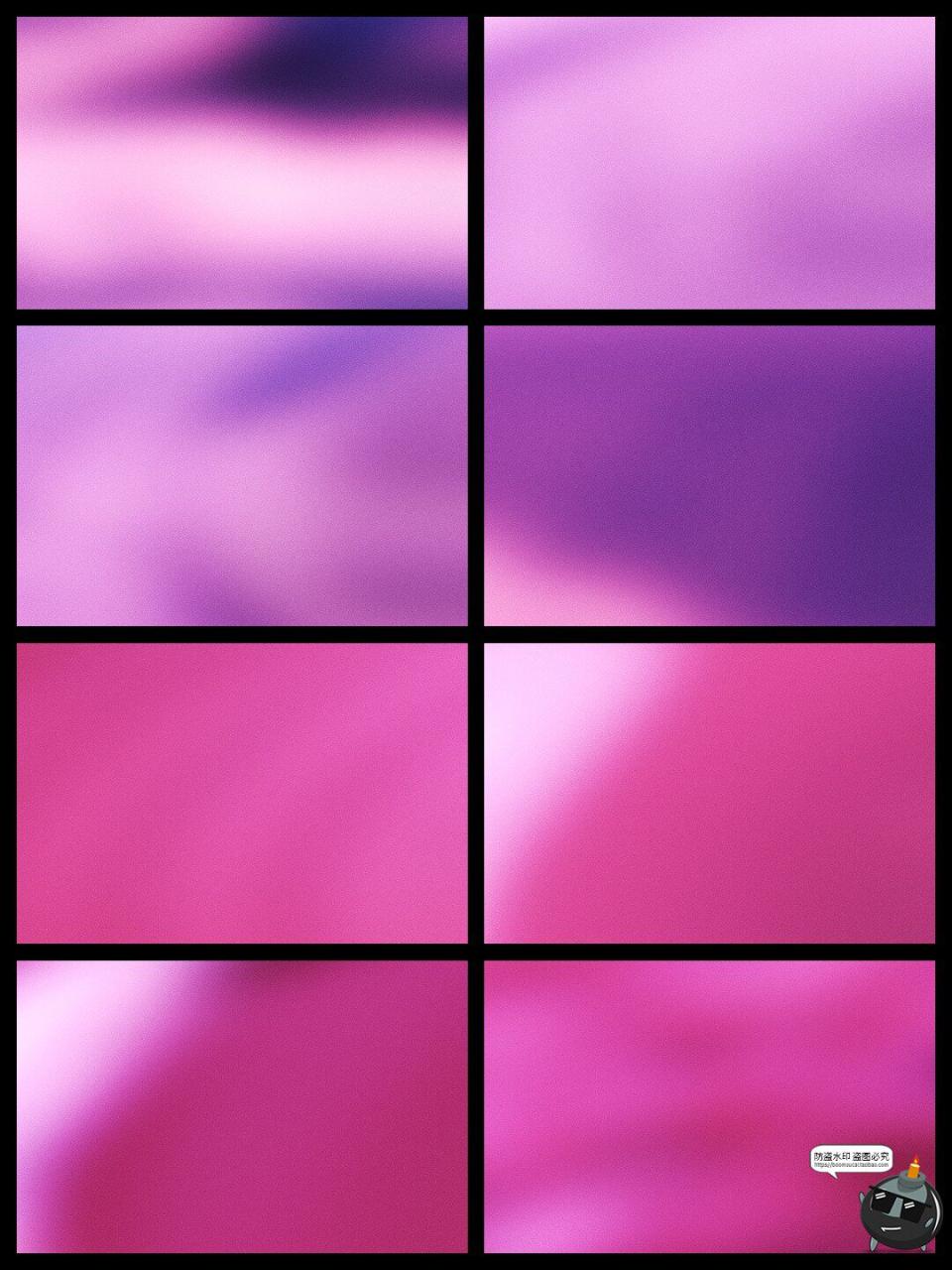 图片[2]-潮流梦幻紫色系优雅渐变朦胧海报背景底图纹理溶图JPG图片素材-设计猿
