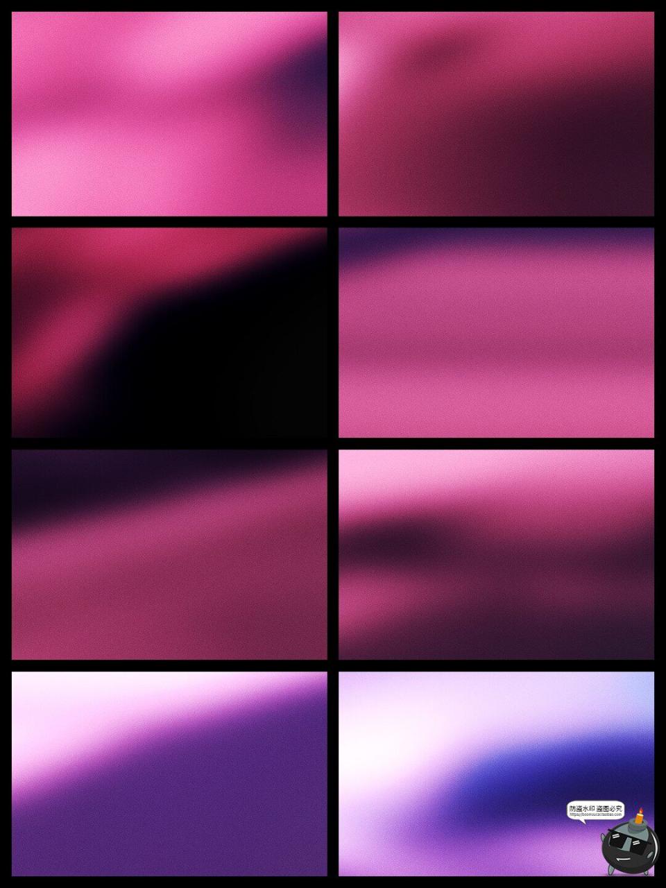 图片[3]-潮流梦幻紫色系优雅渐变朦胧海报背景底图纹理溶图JPG图片素材-设计猿