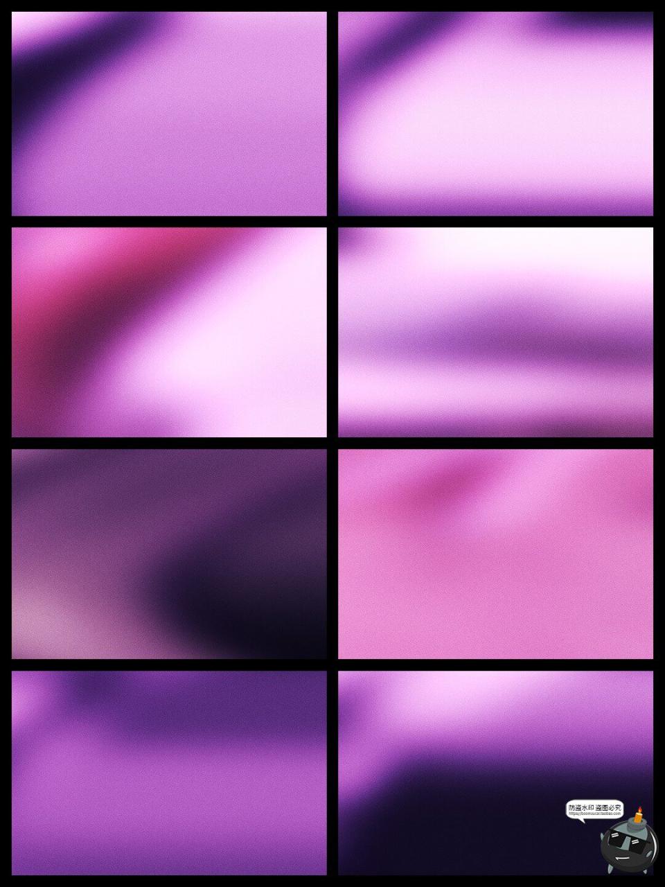 图片[6]-潮流梦幻紫色系优雅渐变朦胧海报背景底图纹理溶图JPG图片素材-设计猿