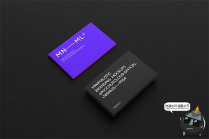 极简排版现代企业文具名片品牌mockups样机vi提案PSD模板PS素材-设计猿