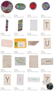 复古19世纪欧美元素老旧纸张标签贴纸拼贴剪切画PNG免抠图片素材-设计猿