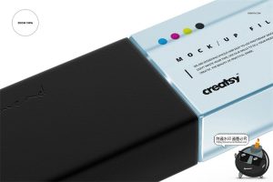 亚克力USB驱动器U盘智能贴图效果展示mockups样机PSD模板PS素材-设计猿