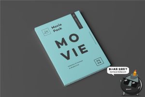 光盘CD包装VI样机长方形效果展示mockups贴图PSD模板PS设计素材-设计猿