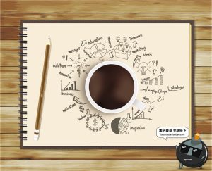 书本手绘知识海洋风格信息图ICONS图标思维导图AI矢量设计素材-设计猿