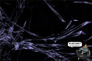 30款塑料材料透明保鲜膜薄膜褶皱特效后期纹理PS笔刷合成设计素材-设计猿