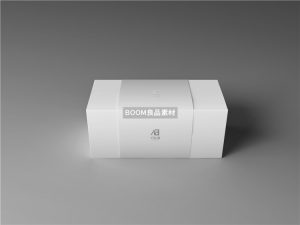 合抽拉翻盖扣盖包装盒纸盒智能贴图效果展示样机模板PSD设计素材-设计猿