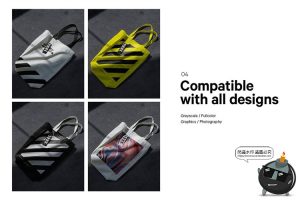 休闲时尚手提袋帆布袋环保袋品牌提案智能贴图样机PSD模板PS素材-设计猿