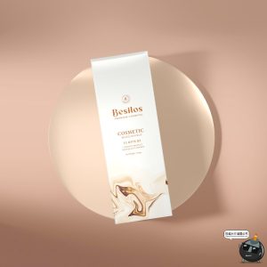 琥珀色化妆品护肤品精油精华滴管玻璃瓶子包装样机PSD模板PS素材-设计猿