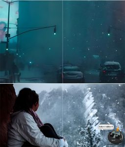 雪花飘雪白雪下雪摄影后期合成PS笔刷笔触ABR格式PS Brush素材-设计猿