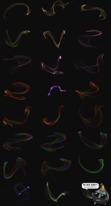 特效炫酷火焰火芒燃烧之火透明抽象艺术化高清PNG素材免扣PS设计-设计猿