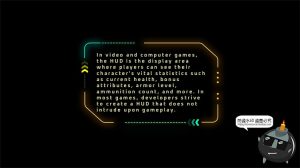 科技风文本框赛博HUD霓虹发光科幻未来机能标题排版​PSD模板素材-设计猿