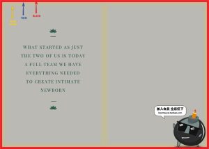 30页新生儿摄影育儿主题杂志画册图文排版AI矢量PSD模板设计素材-设计猿