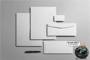 企业文具品牌统一办公物料贴图包装展示宣传文创样机模板PSD素材-设计猿