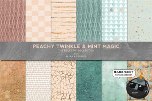 温暖金箔色调复古经典重复图皮革材质纹理背景PS设计JPG图片素材-设计猿