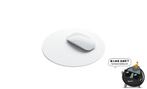 方形圆形鼠标垫图案效果展示样机智能文创贴图PSD模板PS设计素材-设计猿