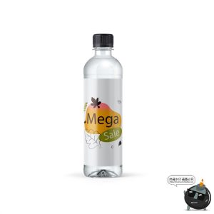 透明玻璃塑料矿泉水饮料果汁瓶子包装效果图展示贴图PSD样机素材-设计猿