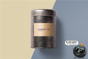 超市商场有机食品生鲜包装盒品牌贴图效果展示模板PS样机PSD素材-设计猿