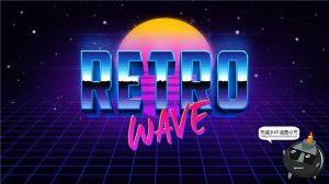 80年代复古老式潮流霓虹特效炫彩效果PSD模板样式特效字PS素材-设计猿