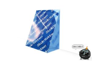 亚克力高透板透明玻璃塑料板智能贴图mockups样机PSD模板PS素材-设计猿