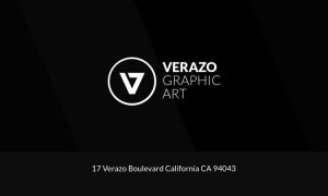 国外极简时尚简约商务企业个体黑白名片卡片模板PSD设计PS素材-设计猿