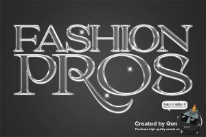 酸性3D透明立体液态未来水晶玻璃字体特效展示样机PSD模板PS素材-设计猿