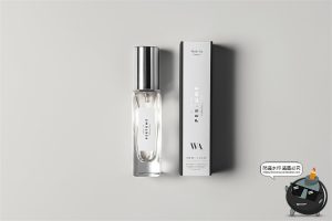 喷雾香水瓶小样标签产品随身包装空白贴图白膜样机PSD模板PS素材-设计猿