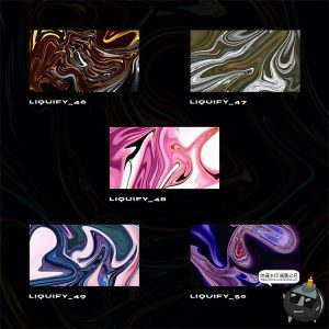 抽象液态大理石炫彩艺术流体纹理视觉海报背景底纹JPG图片素材-设计猿