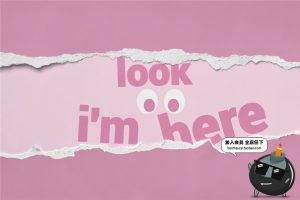 创意撕纸撕边智能样机阴影撕纸边缘背景纹理PSD模板PS设计素材-设计猿