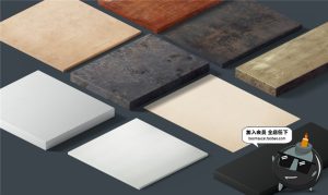 企业商务文具桌面用品装饰摆件场景VI设计展示模型PS样机模板素材-设计猿