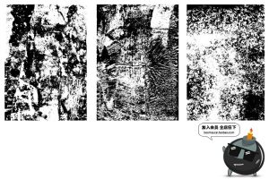 复古做旧破损褶皱风格肌理纹理背景AI矢量JPG图片合成PS设计素材-设计猿