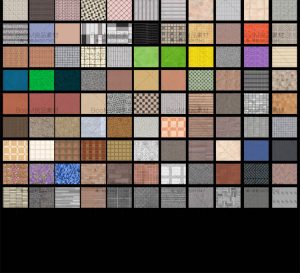 地板瓷砖材质图案景观平面叠加平铺彩平后期效果渲染PSD模板素材-设计猿