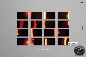 复古漏光照片滤镜光斑胶片光影背景底纹JPG图片黑底后期合成素材-设计猿