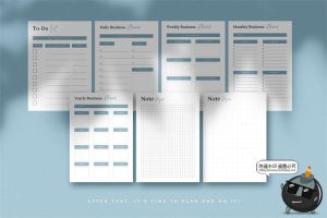 工作计划表格表单事项排列日程规划排版网格格子AI矢量模板素材-设计猿