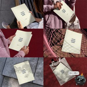 杂志封面使用场景模拟效果展示样机mockup智能贴图PSD模版PS素材-设计猿