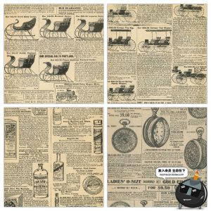 复古做旧英伦报纸背景图案纹理高清平面海报广告设计JPG图片素材-设计猿