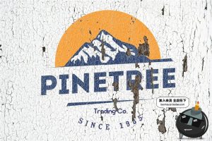 户外山地山脉爬山运动队伍logo图标标志AI矢量PSD模板PS设计素材-设计猿