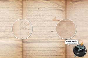 羊皮纸纹理复古古老信纸手稿发黄纸张信封JPG高清图片背景PS素材-设计猿