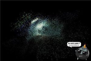 魔法吹金色亮片金沙粉砂砾飞舞影楼摄影后期叠加JPG合成素材-设计猿