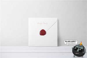 信封邀请函效果图品牌VI信笺卡片请柬展示PS智能贴图PSD样机素材-设计猿