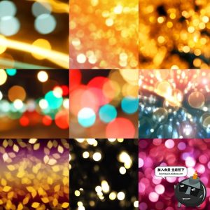 光效粒子光斑炫光晕斑点婚纱影楼特效合成PS后期调色JPG叠加素材-设计猿