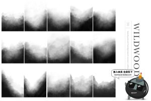 迷雾烟雾雾霾仙境丛林风景合成环境渲染高清透明PNG免扣后期素材-设计猿