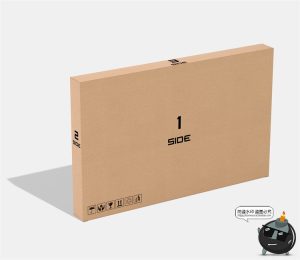 牛皮纸箱快递箱子包装盒瓦楞纸盒VI效果图展示PSD贴图样机ps素材-设计猿