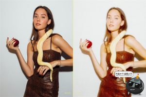 复古Y2K梦幻朦胧发光光晕肌理图片后期滤镜PSD特效样机模板PS素材-设计猿