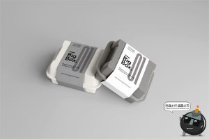 餐盒外卖一次性打包盒纸盒包装效果图贴图PSD模板样机提案PS素材-设计猿